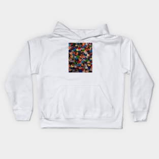 Bright Lights Collage Kids Hoodie